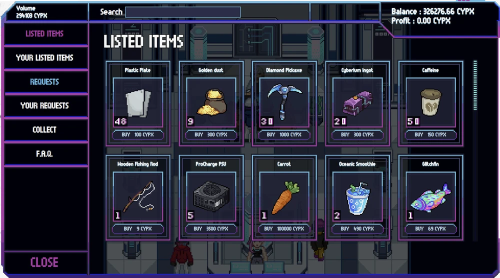 Community_Market_Interface